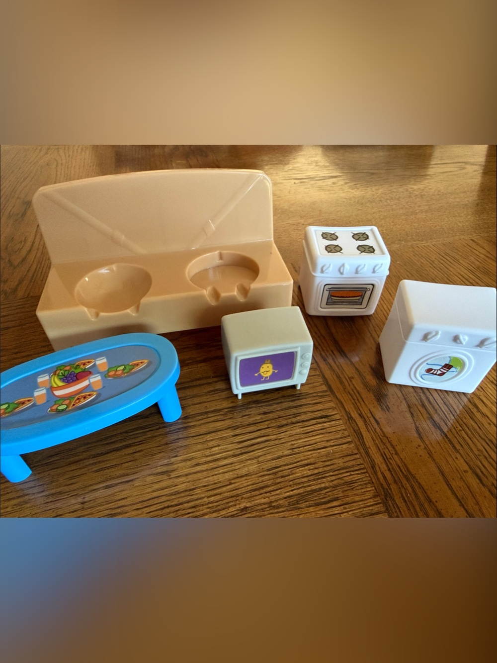 Peppa Pig Replacement House Appliances TV Oven Washer Table